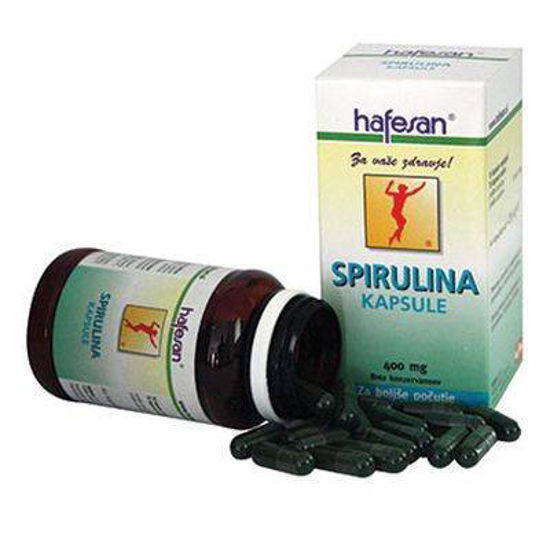 Hafesan spirulina, 60 kapsul ali KOMPLET