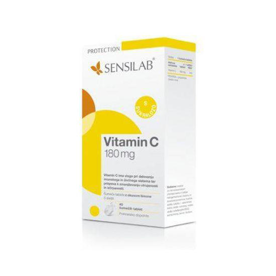 Sensilab vitamin C, 40 šumečih tablet
