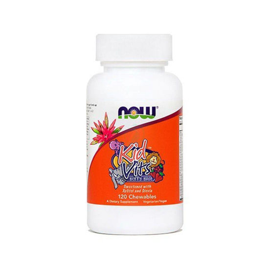 Now Kids Vits multivitamini, 120 žvečilnih tablet