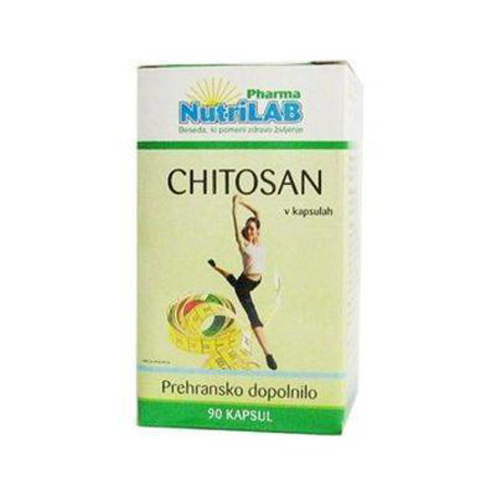 Nutrilab chitosan, 90 kapsul