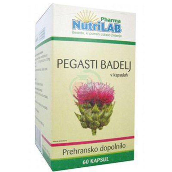 Nutrilab pegasti badelj, 60 kapsul