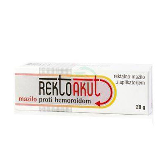 Rektoakut mazilo proti hemoroidom, 20 g