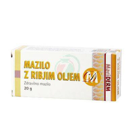 Mariderm mazilo z ribjim oljem, 20 ali 450 g