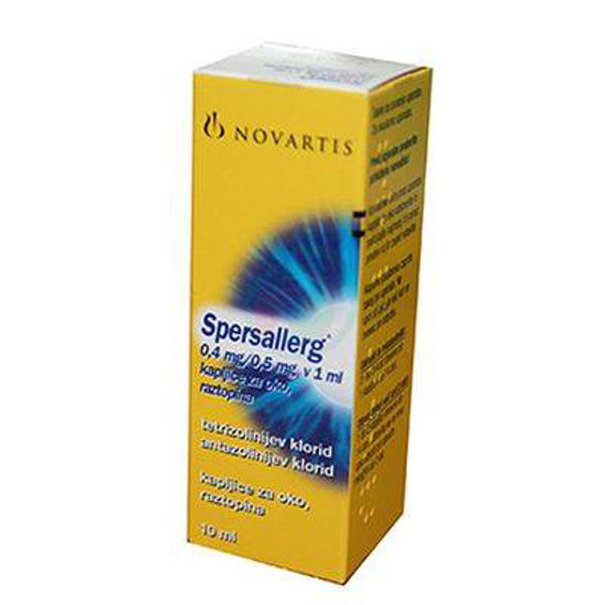Spersallerg kapljice za oko, 10 mL
