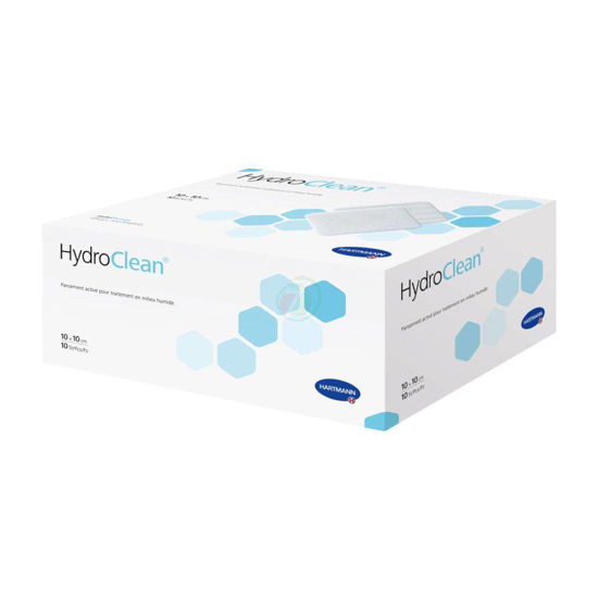Hydroclean Advance sterilna obloga z ringer raztopino 7.5x7.5 cm, 10 oblog