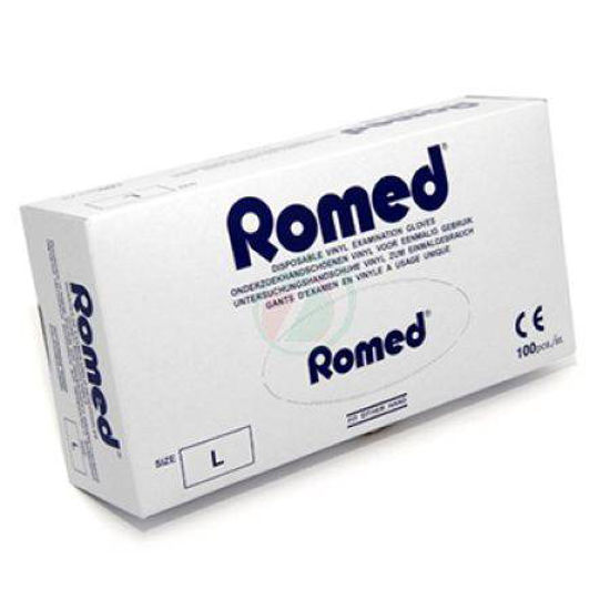 Romed prepojene negovalne rokavice, 64 kom.