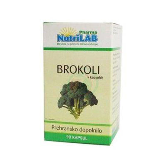 Nutrilab brokoli 400 mg, 90 kapsul