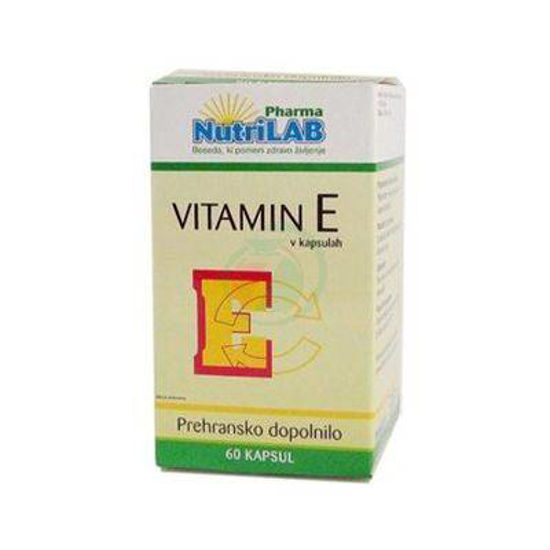 Nutrilab vitamin E 30 mg, 60 kapsul
