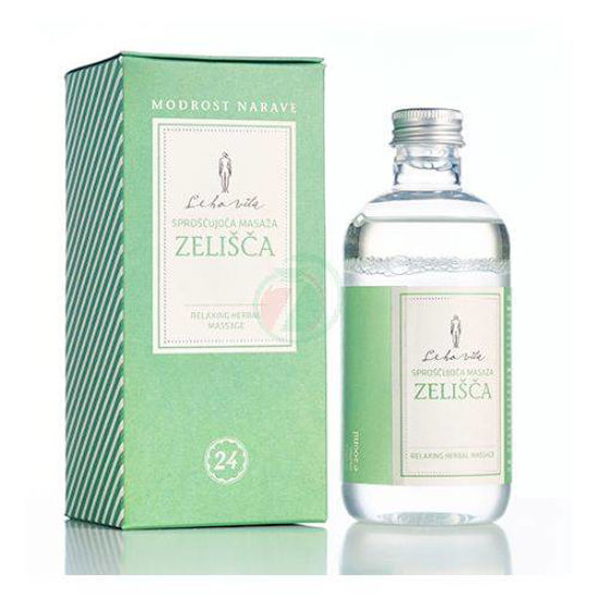 Lekovita Zelišča raztopina za sproščujočo masažo, 250 mL
