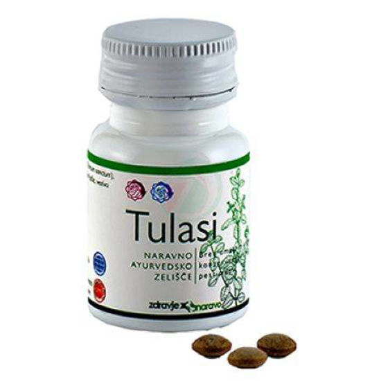 Ayurvedsko dopolnilo Tulasi, 60 tablet