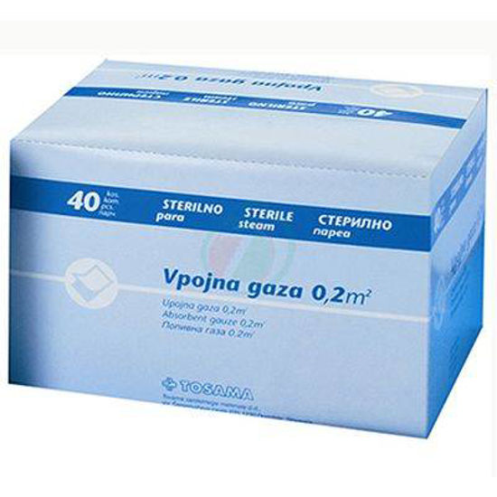 Sterilna vpojna gaza - 0,4 m^2, 25kom