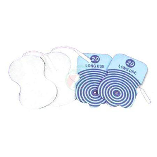 Medikoel okrogle elektrode 46x47 mm, 4 elektrode