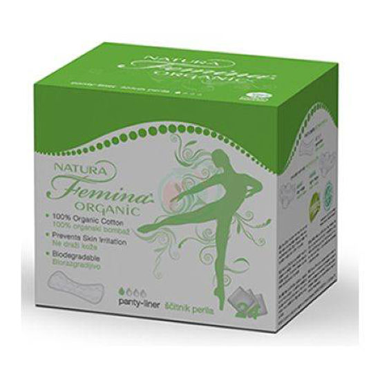 Natura Femina Organic, 24 ščitnikov perila