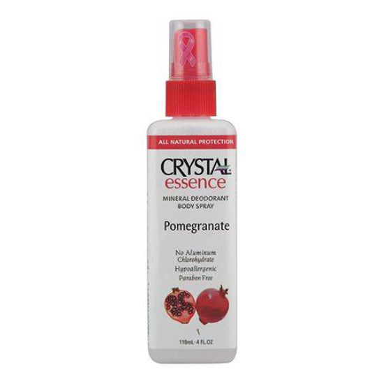 Crystal essence mineralni deodorant v razpršilu z granatnim jabolkom, 118 mL