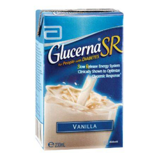 Glucerna SR napitek za diabetike z okusom vanilije, 230 mL