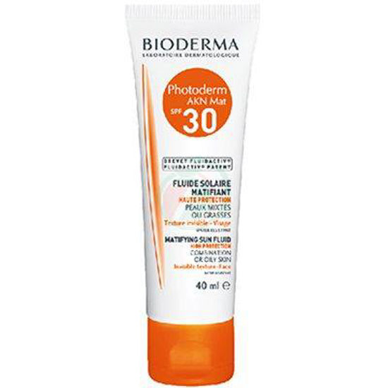 Bioderma Photoderm AKN Mat fluid za aknasto kožo z ZF 30, 40 mL