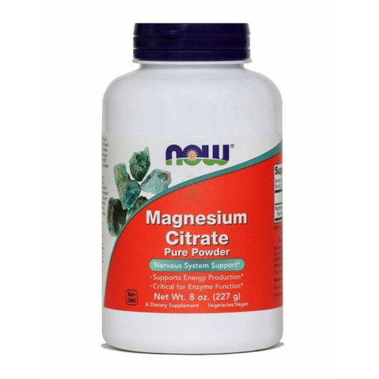Now magnezijev citrat - prah, 227 g