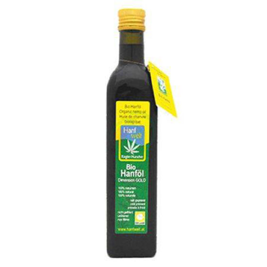 Konopljino olje 100 % bio pridelave, 500 mL