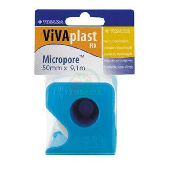 Vivaplast Fix Micropore pritrditveni trak, 50 mm x 9,1 m