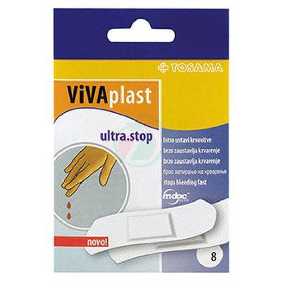 Vivaplast ultra stop obliži z aktivnim delovanjem, 8 obližev