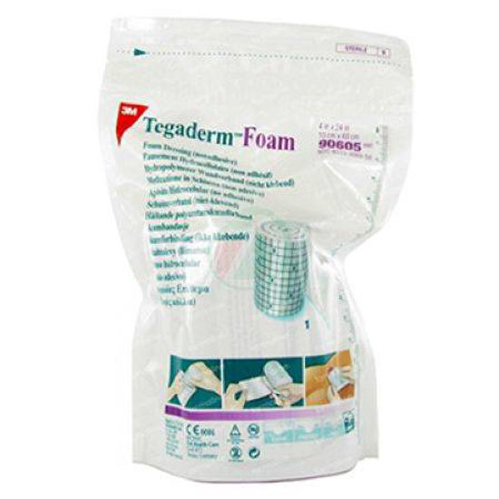 Tegaderm 3M foam nelepljiva penasta obloga v valju, 10 cm x 60 cm