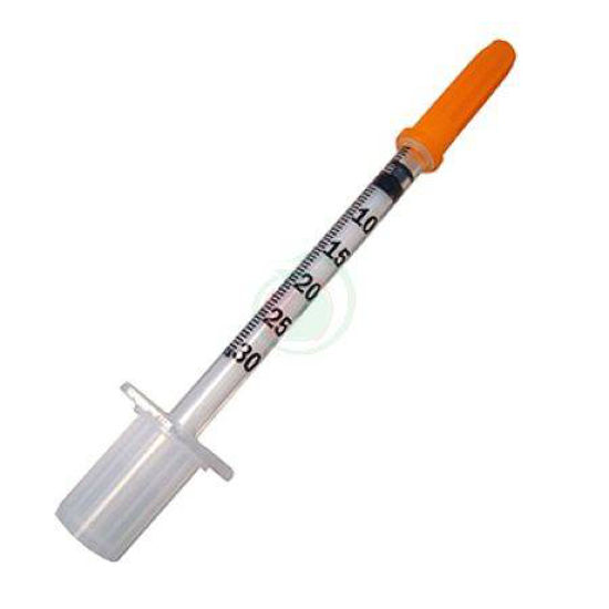 Chirana inzulinske brizge z iglami (0,33 x 12,7) - 1 mL, 10 kom.