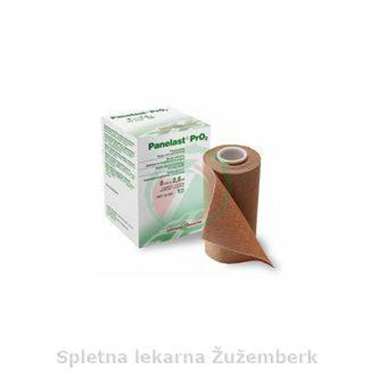 Panelast kratkoelastični terapevtski fiksni povoj, 10 cm x 2,5 m