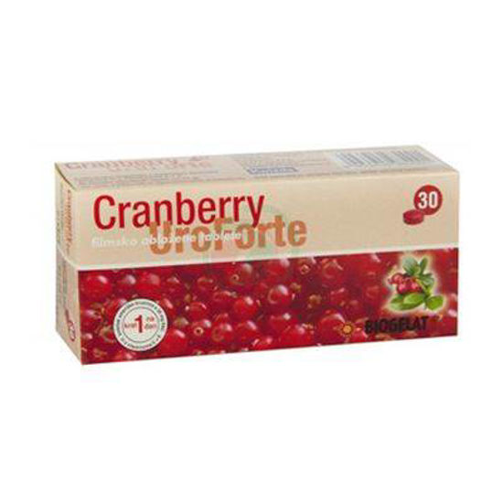 Biogelat Cranberry UroForte, 30 filmsko obloženih tablet 