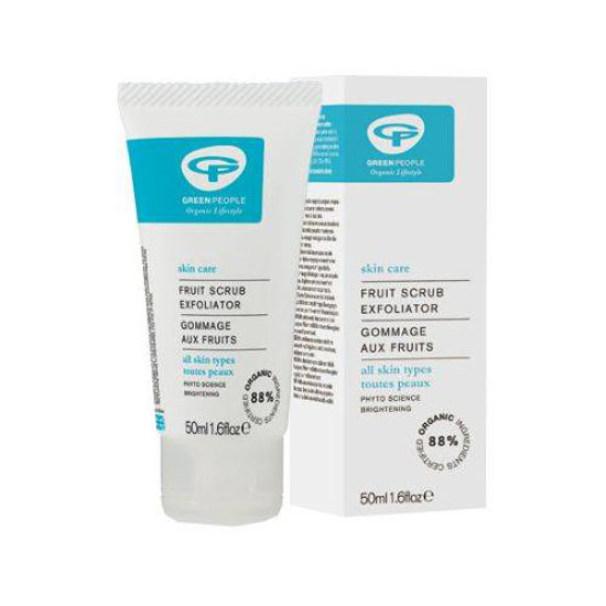 Green People kremni piling z mandarino za obraz, 50 mL