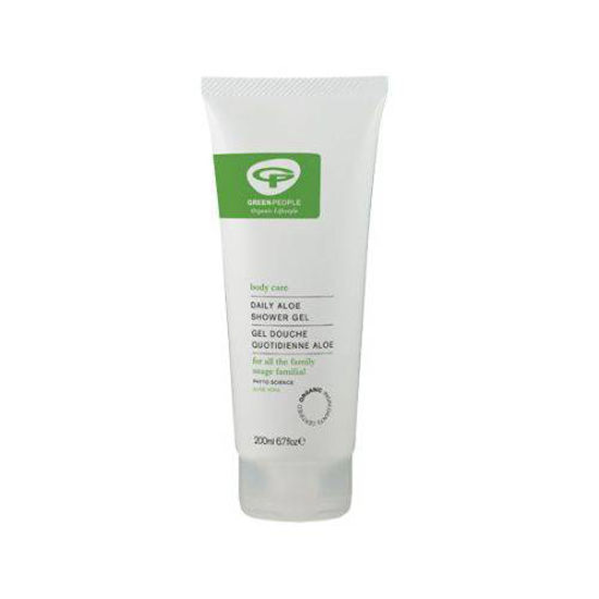 Green People nežen čistilni gel z aloe vero za tuširanje, 200 mL