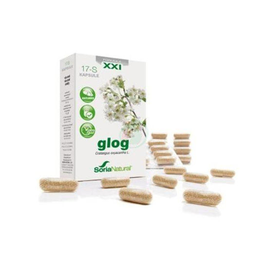 Soria Natural Glog XXL kapsule s podaljšanim sproščanjem, 30 kapsul