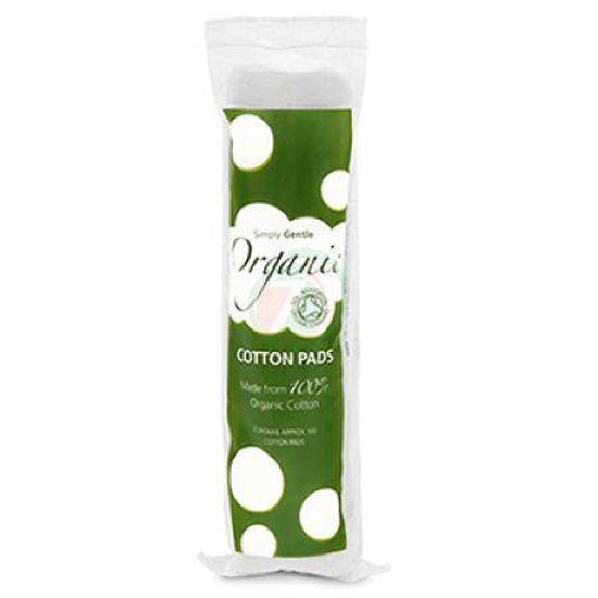 Simple gentle organic blazinice za odstranjevanje ličil, 100 blazinic