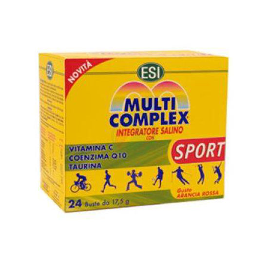 Multicomplex sport vrečke z okusom rdeče pomaranče, 24 vrečk