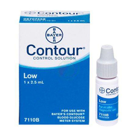 Contour Next kontrolna tekočina za NIZKE vrednosti, 2,5 mL
