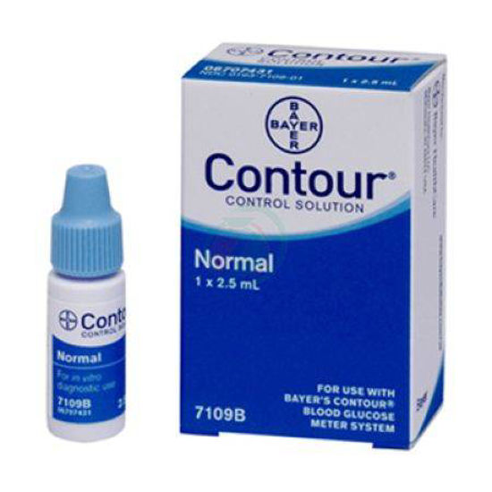 Contour Next kontrolna tekočina za NORMALNE vrednosti, 2,5 mL