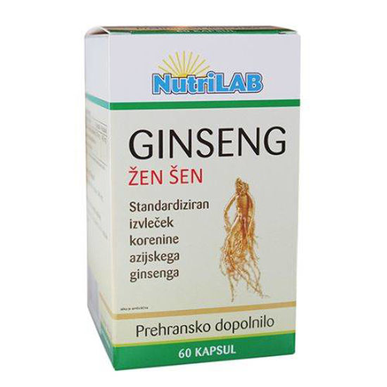 Nutrilab Ginseng, 60 kapsul