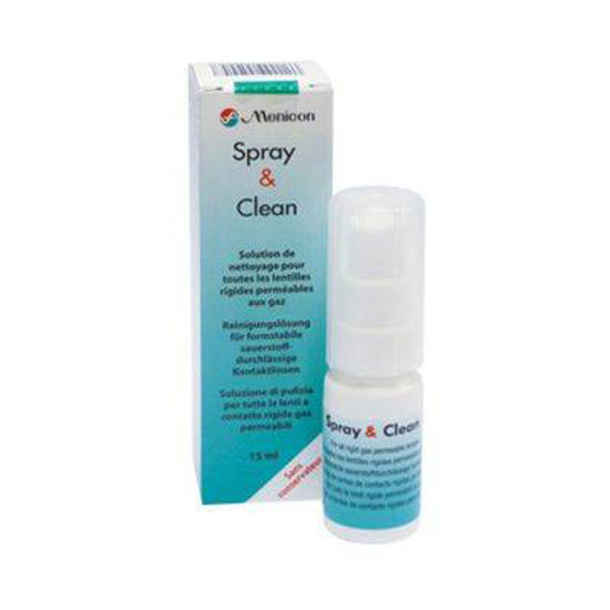Spray&Clean sprej za nego kontaktnih leč, 15 mL