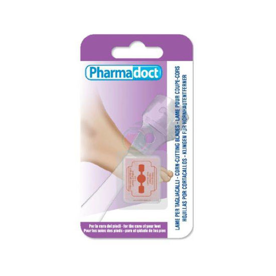 Pharmadoct rezervna rezila za strgalo trde kože, 10 strgal