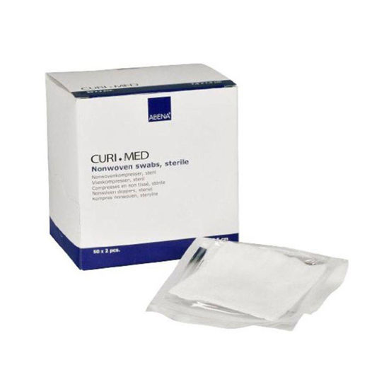Curi-Med sterilna netkana kompresa 10x10 cm, 100 kompres