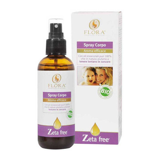 Flora Zeta Free bio sprej za telo, 100 mL