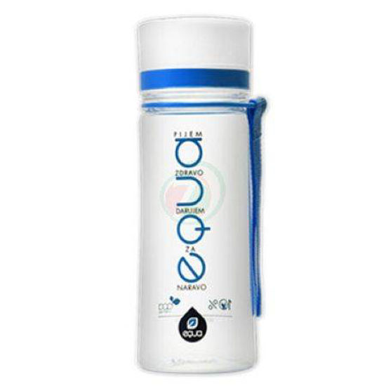 Equa ekološka steklenica z odtenkom/motivom Playground, 0,6 L
