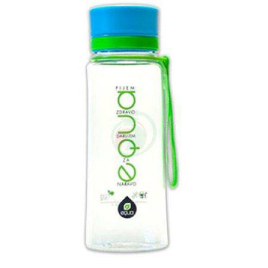 Equa ekološka steklenica z odtenkom/motivom Plain White, 0,6 L