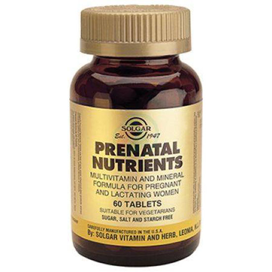 Solgar Prenatal, 60 tablet