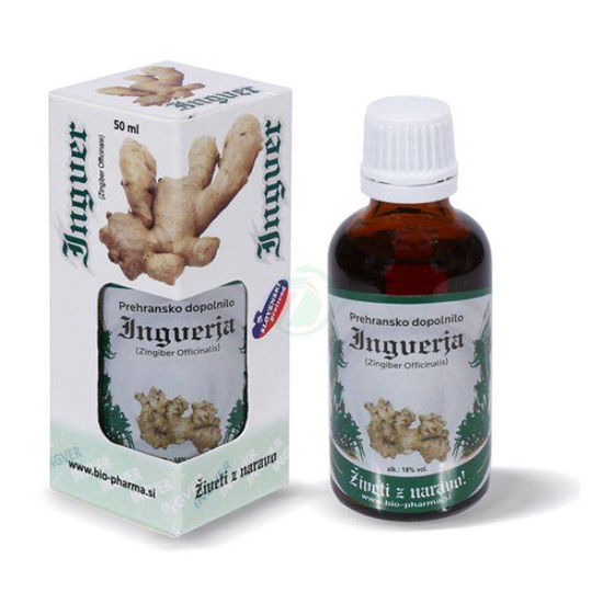 Prehransko dopolnilo Ingverja, 50 ml