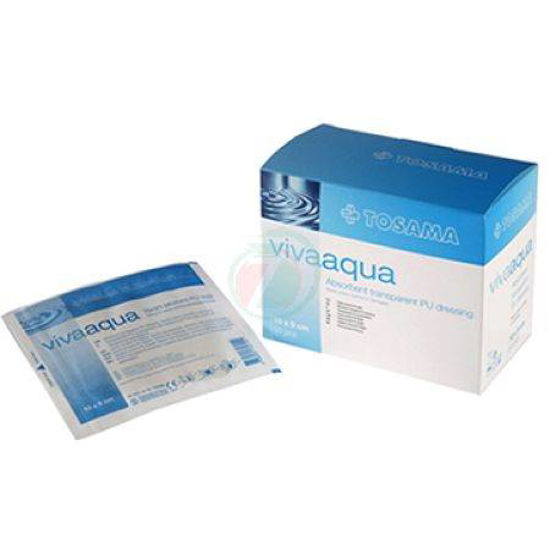 Vivaaqua  sterilni obliž - 10x9 cm, 50 obližev