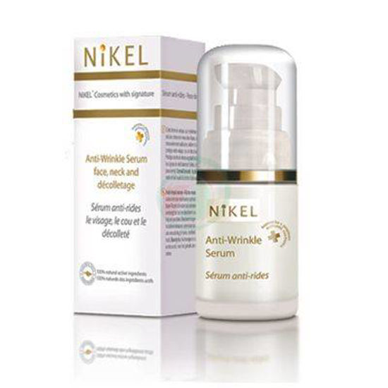 Nikel LUX serum proti gubam obraz, vrat in dekolte alpska roža, 15 mL