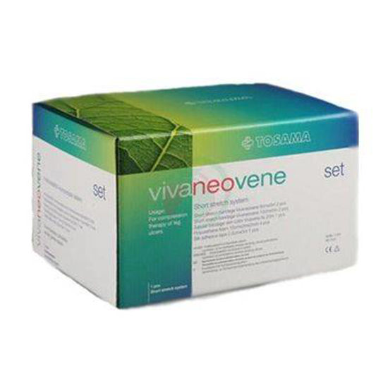 Vivaneovene kratkoelastični nelepljiv kompresijski sistem