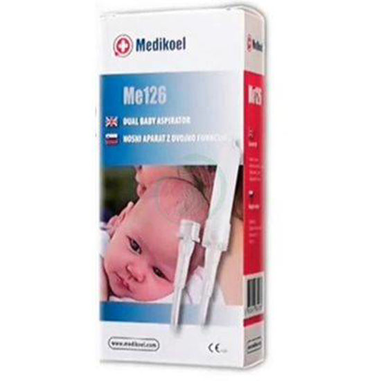 Medikoel nosni aspirator z dvojno funkcijo Me126