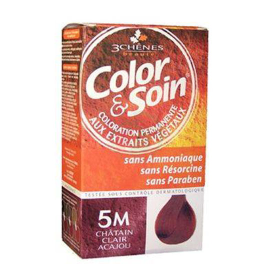 Color & Soin barva za lase 5M svetlo kostanjeva in mahagonij