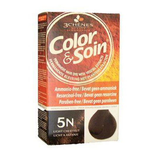 Color & Soin barva za lase 5N svetlo kostanjeva